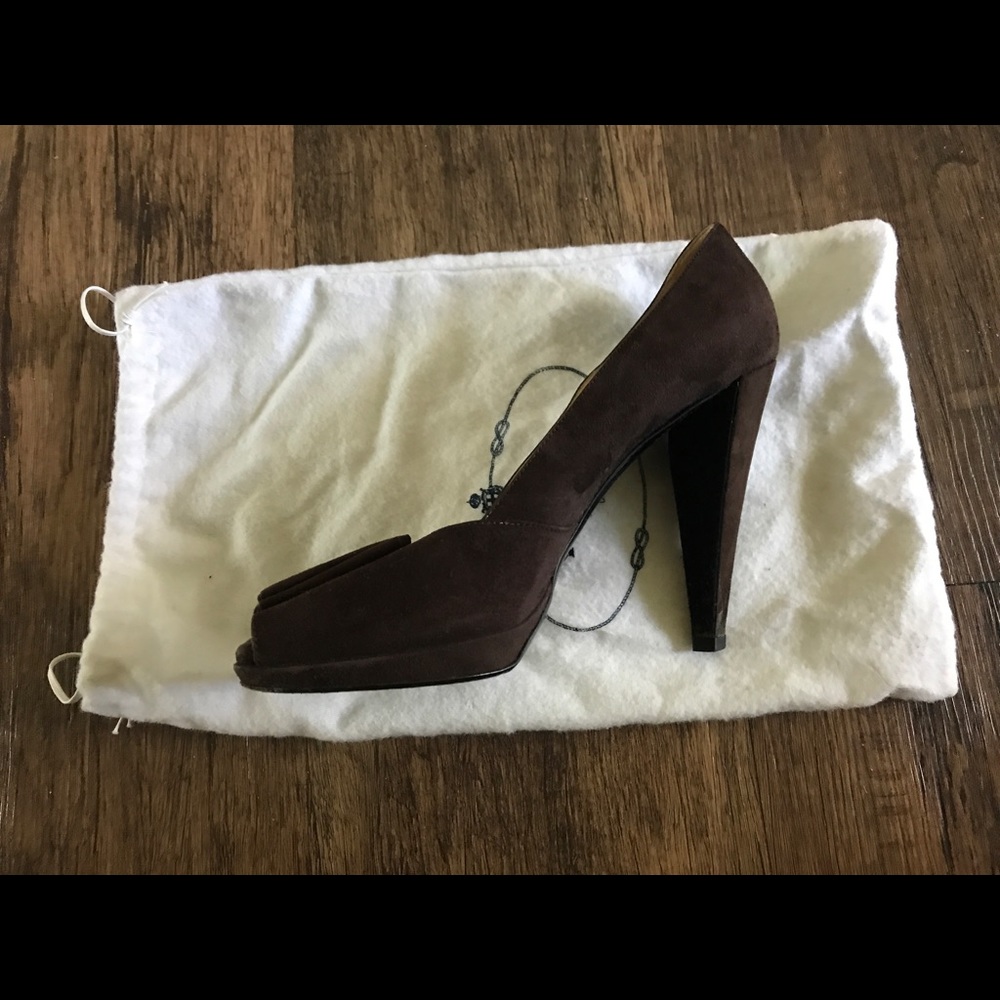 Prada suede diamond heels - Picture 2 of 3